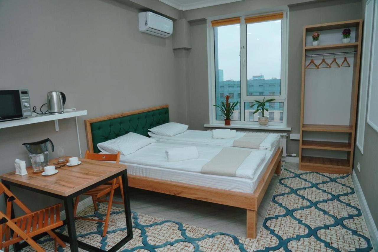 Halal Apart Hotel 阿拉木图 外观 照片