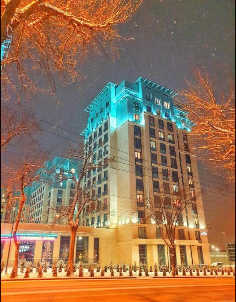 Halal Apart Hotel 阿拉木图 外观 照片